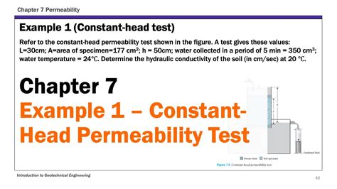 the constant head permeability test is performed|constant head test pdf.